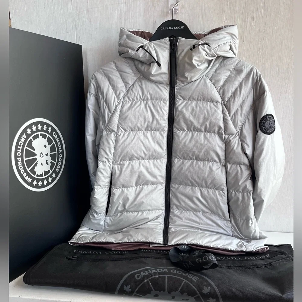 CANADA GOOSE Mackay Reversible Down Jacket- Silverbirch Sephia